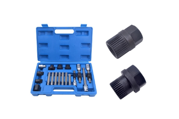 Набор для снятия шкивов генераторов 18 предметов ROCKFORCE RF-922G3