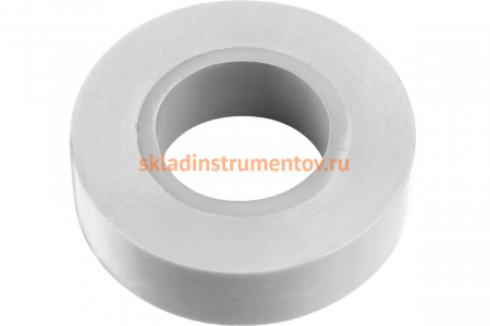 Изоляционная лента ПВХ STAYER Protect-20 19 мм х 20 м, белая 12292-W
