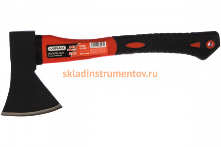 Топор со стеклопластиковой обрезиненной рукояткой MIRAX 20601-08_z01 0,8кг