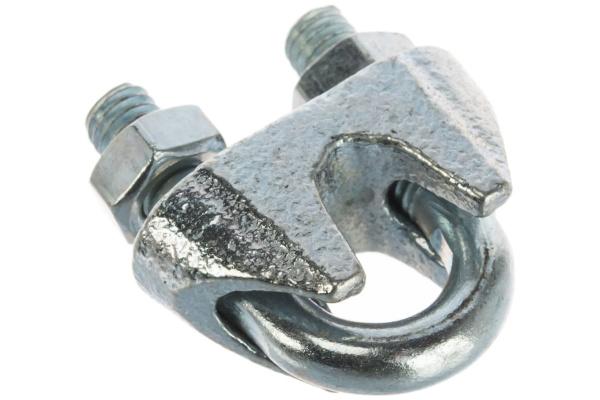 Зажим троса DIN 741 оцинкованный 60 шт. (8 мм; ТФ5) Зубр 4-304415-08 Зажим троса DIN 741 оцинкованный 60 шт. (8 мм; ТФ5) Зубр 4-304415-08