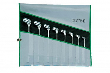 Набор двусторонних шарнирных ключей HEYCO HE-00493742182