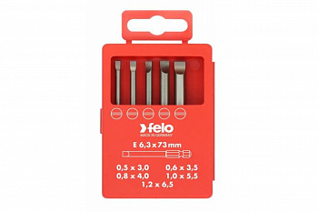 Набор бит SL Industrial в кейсе 5 шт. Felo 03091716