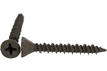 Саморезы с двухзаходной резьбой Зубр по ГВЛ, ДСП, фосфатированные, PH2, 3,9x30мм, ТФ1, 450шт 4-300051-39-030