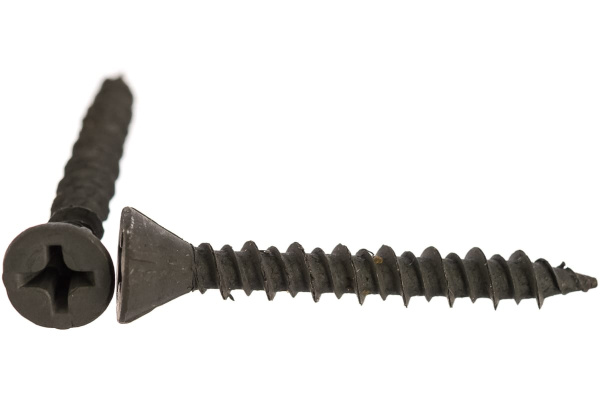 Саморезы с двухзаходной резьбой Зубр по ГВЛ, ДСП, фосфатированные, PH2, 3,9x30мм, ТФ1, 450шт 4-300051-39-030