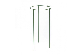 Круглая опора для растений d28 h45, 3шт./упак, металл в пластике // PALISAD 644075
