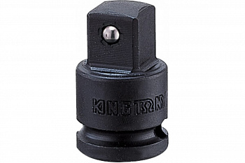 Переходник с шариковым фиксатором 3/8">1/2" KING TONY 3864P