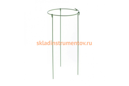 Круглая опора для растений d14 h30, 5шт./упак, металл в пластике // PALISAD 644055