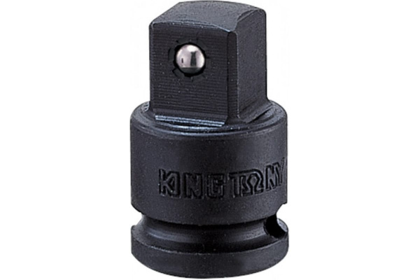 Переходник с шариковым фиксатором 3/8">1/2" KING TONY 3864P