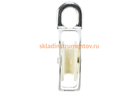 Блок одинарный с пластиковым роликом (16х65 мм; ТФ5) Зубр 4-304585-65