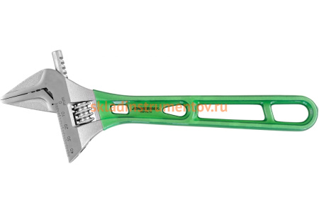 Разводной ключ с облегченной рукояткой Jonnesway W27AL10 0-43 мм, L-250 мм 46313