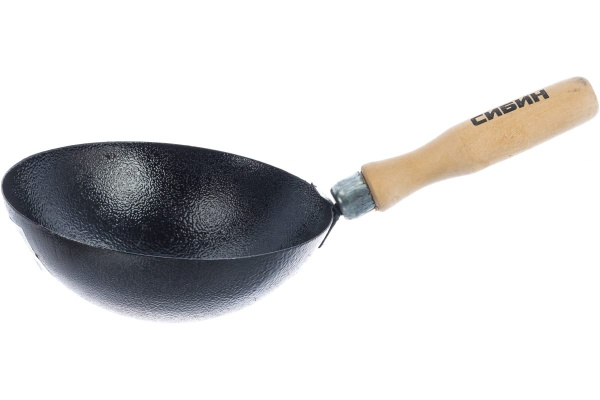 Штукатурный ковш с деревянной ручкой СИБИН 08245