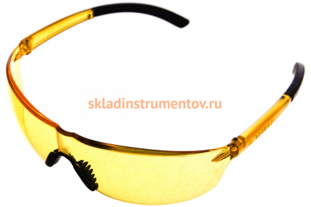 Спортивные защитные очки Truper LEN-LA желтые, поликарбонат 15295