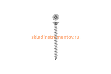 Универсальные шурупы для дерева ЗУБР оцинкованные, PZ, 4,0х70мм, ТФ6, 10шт 4-300376-40-070
