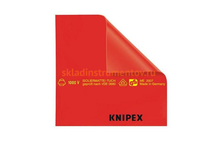 Диэлектрический резиновый коврик KNIPEX KN-986710 Диэлектрический резиновый коврик KNIPEX KN-986710