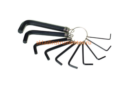 Набор имбусовых ключей РемоКолор 6 граней, 10шт 43-2-009