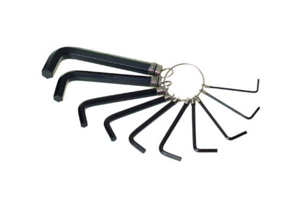 Набор имбусовых ключей РемоКолор 6 граней, 10шт 43-2-009