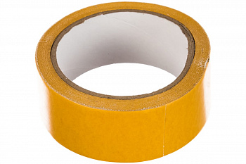 Клейкая двусторонняя лента СИБРТЕХ 38х10 на тканевой основе 88810