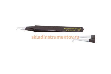 Пинцет SMD Professional ESD 12 120 мм Wiha 32338