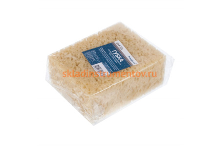 Губка, крупнопористый полиэстер, 140 x110 x 70 мм РемоКолор 20-6-101