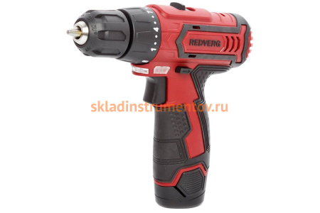 Аккумуляторная дрель-шуруповерт REDVERG RD-SD10L/2Y 6628688