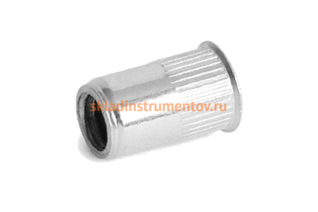 Заклепка резьбовая стальная с насечкой (250 шт; М8; уменьшенный борт) MESSER 212108S-250