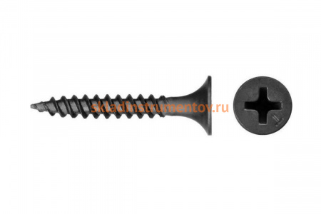 Саморезы СГМ гипсокартон-металл KRAFTOOL, 25 х 3.5 мм, 9000 шт, фосфатированные, 3001-25