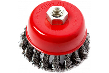 Кордщетка чашеобразная витая (90 мм; М14) для МШУ REDVERG 6623603