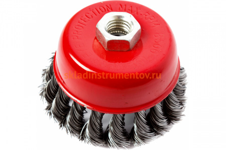 Кордщетка чашеобразная витая (90 мм; М14) для МШУ REDVERG 6623603