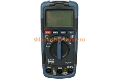 Цифровый мультиметр СЕМ DT-916 481394