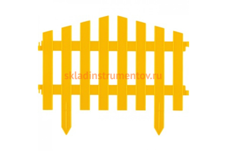 Декоративный забор PALISAD "Марокко", 28x300 см, желтый PALISAD Россия 65031