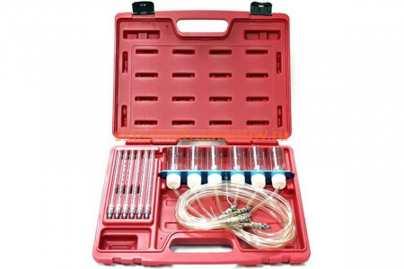 Набор для тестирования дизельных форсунок Common Rail, кейс, 12шт МАСТАК 120-04012C