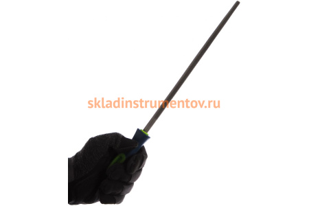 Круглый напильник, 250 мм двухкомпонентная рукоятка, №2 СИБРТЕХ 16130