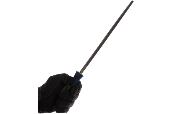 Круглый напильник, 250 мм двухкомпонентная рукоятка, №2 СИБРТЕХ 16130