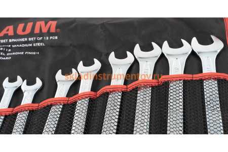 Набор комбинированных ключей дюймовых 12 предметов 1/4 -15/16 BAUM 30-12A