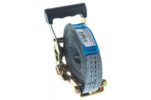 Стяжной ремень для крепления груза 4м, 0,75/1,5 т кольцевой РОМЕК 25.075.2.к 2000000006055