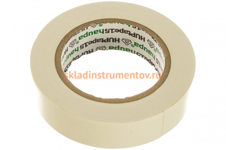 Изолента ПВХ HAUPA цвет белый, шир.15 мм, длина 10 м, d 60 мм 263802