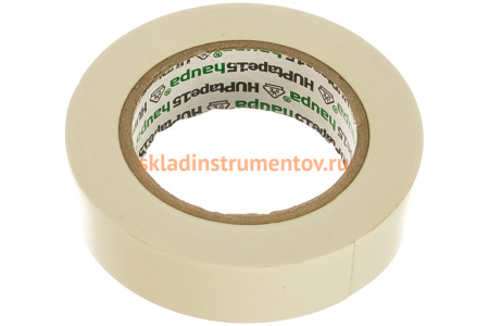 Изолента ПВХ HAUPA цвет белый, шир.15 мм, длина 10 м, d 60 мм 263802