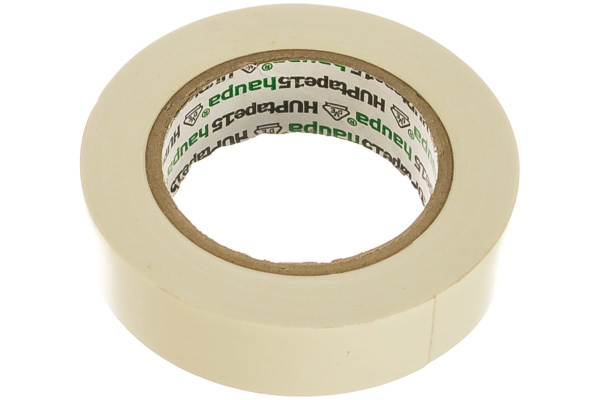 Изолента ПВХ HAUPA цвет белый, шир.15 мм, длина 10 м, d 60 мм 263802