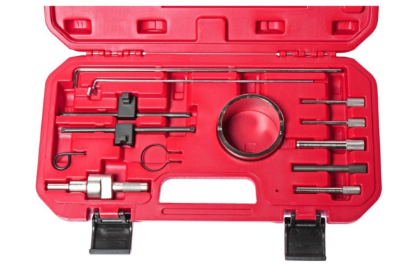 Набор инструментов для обслуживания дизельного двигателя CITROEN, PEUGEOT (11 предметов в кейсе) JTC 4845