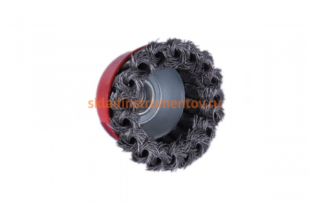 Щетка чашечная (75 мм; М14) для болгарки SANTOOL 060705-014-075