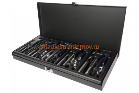 Набор инструментов для восстановления резьбы 5 размеров комбинированный кейс JTC-4792