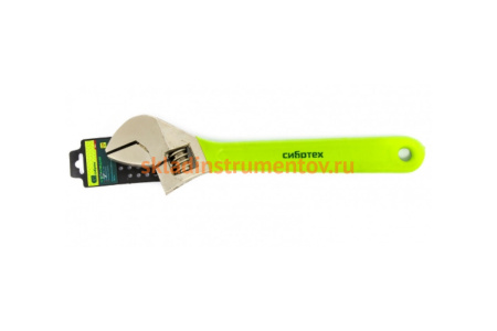 Разводной ключ СИБРТЕХ 450 мм, никелированный 15532