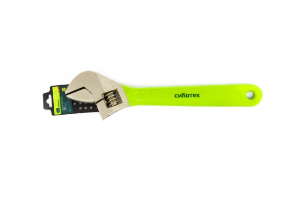 Разводной ключ СИБРТЕХ 450 мм, никелированный 15532