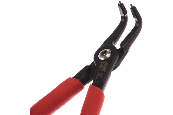 Зажимной изогнутый съемник внутренних стопорных колец 180мм JTC-5402