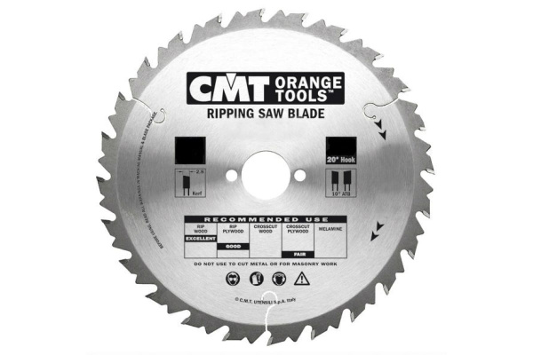 Диск пильный по дереву (180х30х2,6/1,6 мм; Z12) CMT 290.180.12M