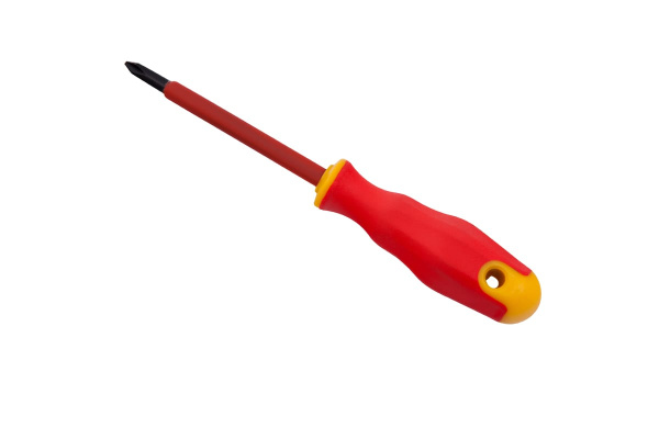 Электротехническая крестовая отвертка 230мм, PH1х125мм до 1000В GRIFF 030460