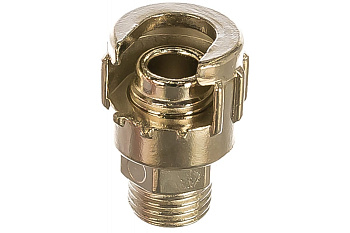 Переходник байонет с гайкой (1/4") 47A/1 360/1 М1/4" GAV 10037