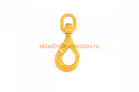 Крюк самозакрывающийся с вертлюгом 5.3 т TOR 1002185