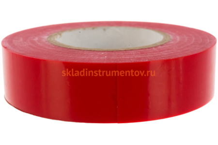 Изоляционная термостойкая лента ROCKFORCE 19мм x 20м красная RF-150R