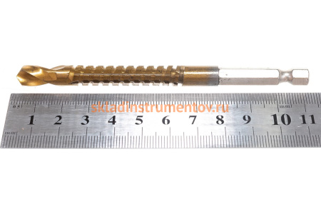 Сверло-фреза универсальное (8х112 мм; шестигранный хвостовик) HAGWERT 572202